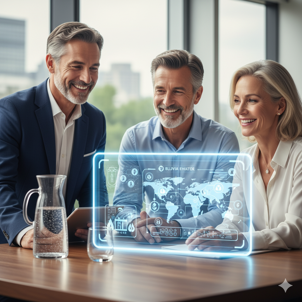 Equipo de expertos de Bluvia Distribución.